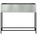 Hævet haveplante Sølv 100 x 26 x 82 cm Galvaniseret stål - Xlshop.dk