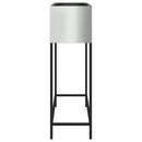 Hævet haveplante Sølv 100 x 26 x 82 cm Galvaniseret stål - Xlshop.dk