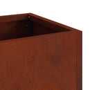 Hævet haveplante Rusten 100 x 26 x 82 cm Cortenstål