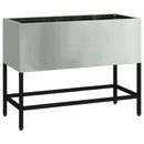 Hævet haveplante Sølv 60 x 26 x 45 cm Galvaniseret stål