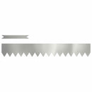 Plænekant 10 stk. 100 x 0,05 x 15 cm Galvaniseret stål Sølv