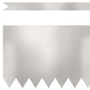 Plænekant 20 stk. 100 x 0,05 x 30 cm Rustfrit stål Sølv