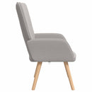 lænestol Lysegrå 62 x 67 x 95,5 cm Sherpa-stof