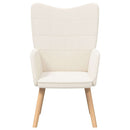 lænestol Creme 62 x 67 x 95,5 cm Sherpa-stof