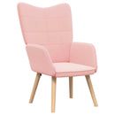 lænestol Lyserød 62 x 67 x 95,5 cm Sherpa-stof