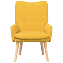lænestol Lys Gul 63 x 67 x 94 cm Stof