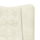 lænestol Creme 63 x 67 x 94 cm Fløjl