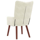 lænestol Creme 63 x 67 x 94 cm Fløjl