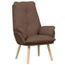lænestol Brun 69 x 74 x 93 cm Polyester og krydsfiner