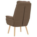 lænestol Brun 69 x 74 x 93 cm Polyester og krydsfiner