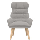 lænestol Lysegrå 69 x 74 x 93 cm Sherpa-stof