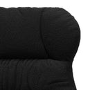 lænestol Sort 69 x 74 x 93 cm Sherpa-stof