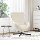 Æggestol Creme 63 x 73 x 90 cm Fløjl