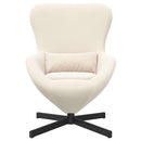 Æggestol Creme 63 x 73 x 90 cm Stof