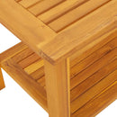 Sidebord Olie Naturlig 70 x 40 x 45 cm Massivt Akacietræ