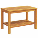 Sidebord Olie Naturlig 70 x 40 x 45 cm Massivt Akacietræ