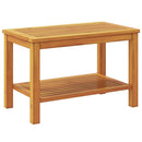 Sidebord Olie Naturlig 70 x 40 x 45 cm Massivt Akacietræ