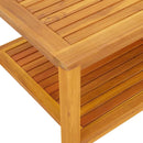 Sidebord Olie Naturlig 90 x 50 x 45 cm Massivt Akacietræ