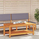 Sidebord Olie Naturlig 110 x 55 x 45 cm Massivt Akacietræ