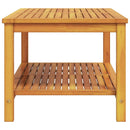 Sidebord Olie Naturlig 110 x 55 x 45 cm Massivt Akacietræ