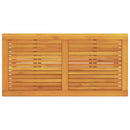 Sidebord Olie Naturlig 110 x 55 x 45 cm Massivt Akacietræ