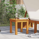 Sidebord Olie Naturlig 35 x 35 x 34 cm Massivt Akacietræ