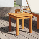 Sidebord Olie Naturlig 35 x 35 x 34 cm Massivt Akacietræ