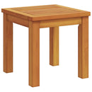 Sidebord Olie Naturlig 35 x 35 x 34 cm Massivt Akacietræ