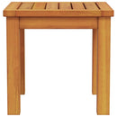 Sidebord Olie Naturlig 35 x 35 x 34 cm Massivt Akacietræ