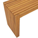 bænk Olie Naturlig 110 x 30 x 45 cm Massiv Teaktræ