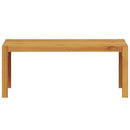 bænk Olie Naturlig 110 x 30 x 45 cm Massiv Teaktræ