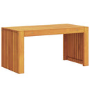 Sidebord Olie Naturlig 70 x 35 x 35 cm Massivt Akacietræ
