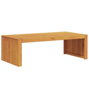 Sidebord Olie Naturlig 110 x 55 x 35 cm Massivt Akacietræ