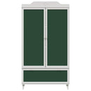 Tavle Garderobe ROROS Hvid 90 x 45 x 165 cm Konstrueret træ