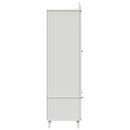 Tavle Garderobe ROROS Hvid 90 x 45 x 165 cm Konstrueret træ