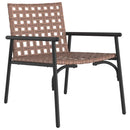 Have Stol 2 pcs Brun 78 x 55,5 x 75,5 cm polyrattan