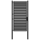 havelåge låsbar 100x180 cm aluminium sort