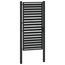 havelåge låsbar 100x180 cm aluminium sort