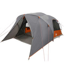 Dome Telt 4-Personer med tag Grå og orange 455 x 252 x 178 cm