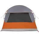 Dome Telt 4-Personer med tag Grå og orange 455 x 252 x 178 cm