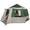 Cabin tent til 12 personer Grøn og Hvid 405 x 405 x 273 cm
