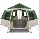 Cabin tent til 12 personer Grøn og Hvid 405 x 405 x 273 cm