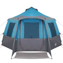 Cabin tent til 12 personer Blå og grå 405 x 405 x 273 cm