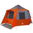 Cabin tent til 12 personer Grå og orange 405 x 405 x 273 cm
