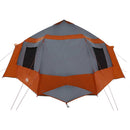 Cabin tent til 12 personer Grå og orange 405 x 405 x 273 cm