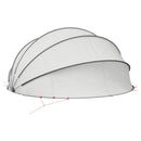 Pool Dome 500 x 500 x 236 cm 185T polyester med PU-belægning
