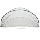 Pool Dome Grå og orange 592 x 590 x 275 cm