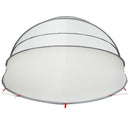 Pool Dome Grå og orange 592 x 590 x 275 cm