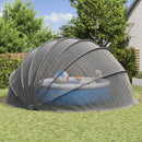 Pool Dome Sort 592 x 590 x 275 cm