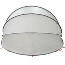 Pooltelt Dome Grå 538 x 440 x 204 cm